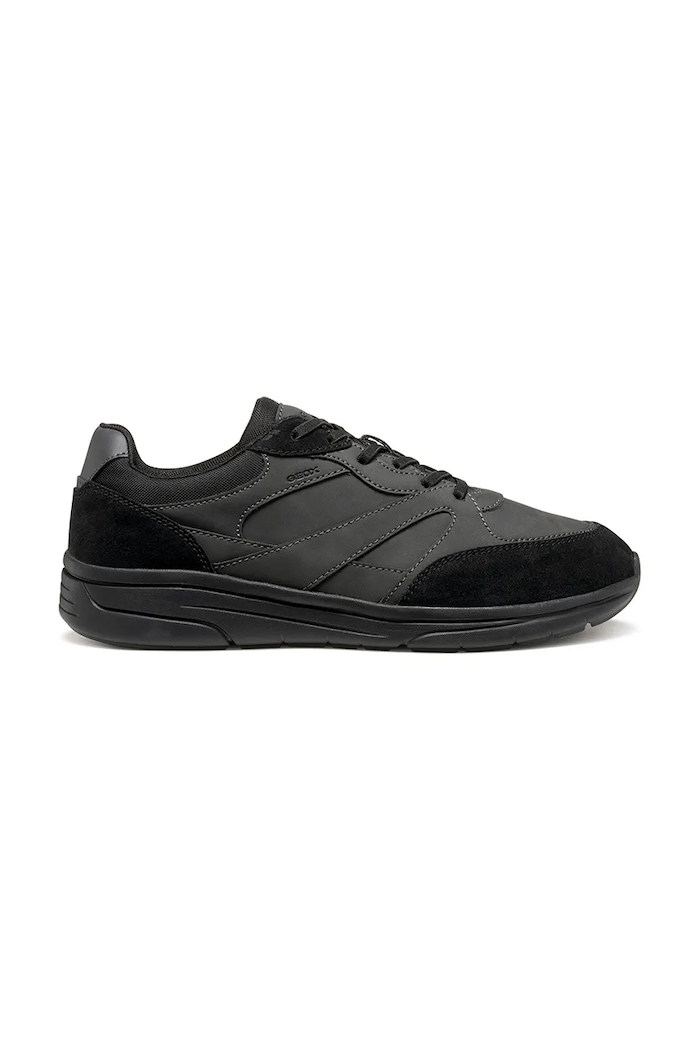 Geox sneakersy U KLAIVER tekstylny czarny U56LBA.0EK22.C9999
