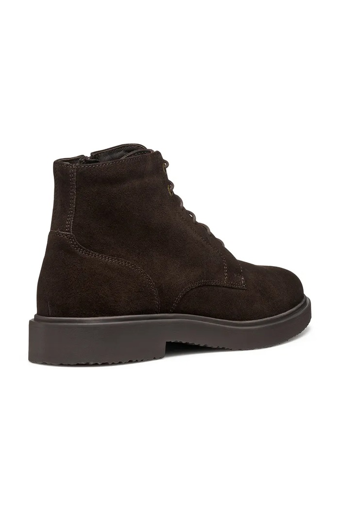 Încălțăminte Geox Pantofi de piele întoarsă U MASSIMIANO U56H9A.00022.C6006 maro