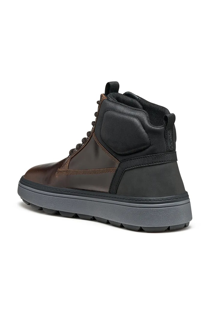 Geox buty wysokie U SPHERICA ECUB-1.1 brązowy U56LUB.0FFCQ.C6238