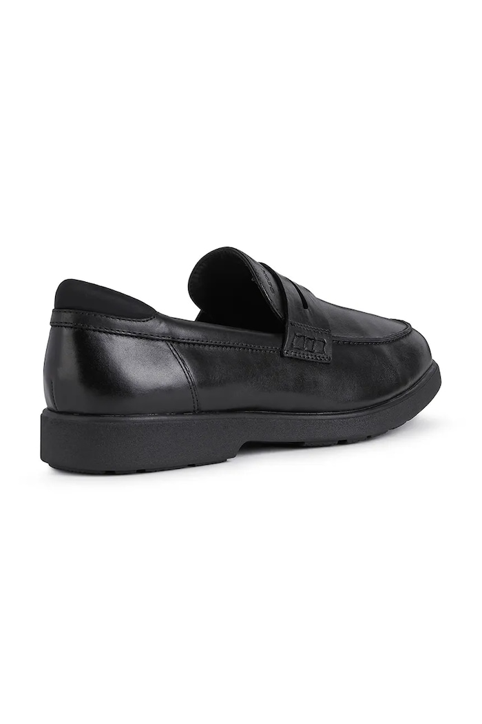 Obutev Usnjeni mokasini Geox U SPHERICA EC11 WIDE U25EMB.00043.C9999 črna