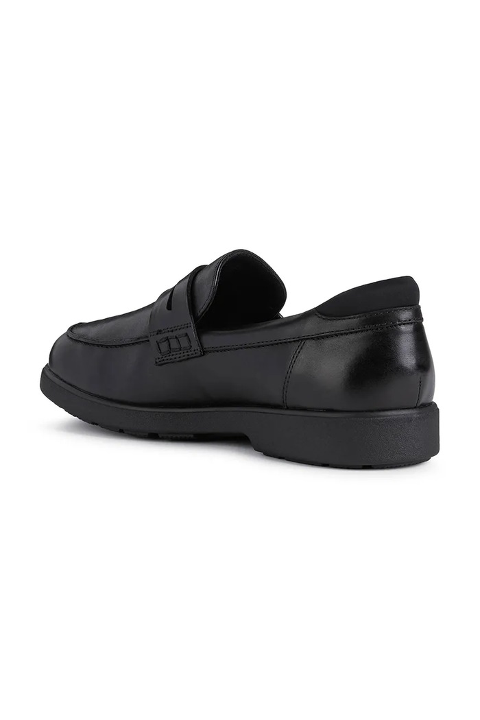 Usnjeni mokasini Geox U SPHERICA EC11 WIDE črna U25EMB.00043.C9999