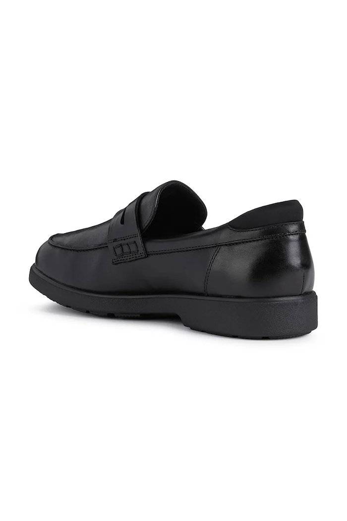 Usnjeni mokasini Geox U SPHERICA EC11 WIDE črna U25EMB.00043.C9999