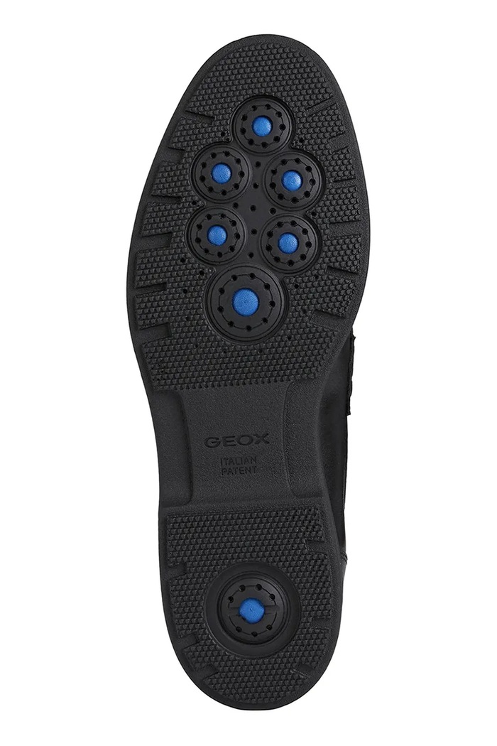 Usnjeni mokasini Geox U SPHERICA EC11 WIDE U25EMB.00043.C9999