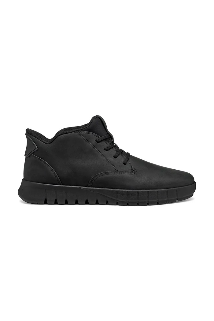 Sneakers Geox U FLEXTRIDE PLUS συνθετικό μαύρο U56MAB.000FF.C9999