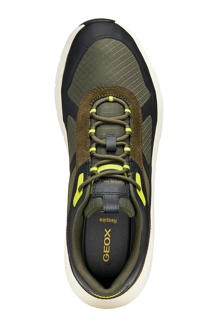 Geox sneakersy U SPHERICA ECUB-5 U56MLA.01122.C0498 zielony
