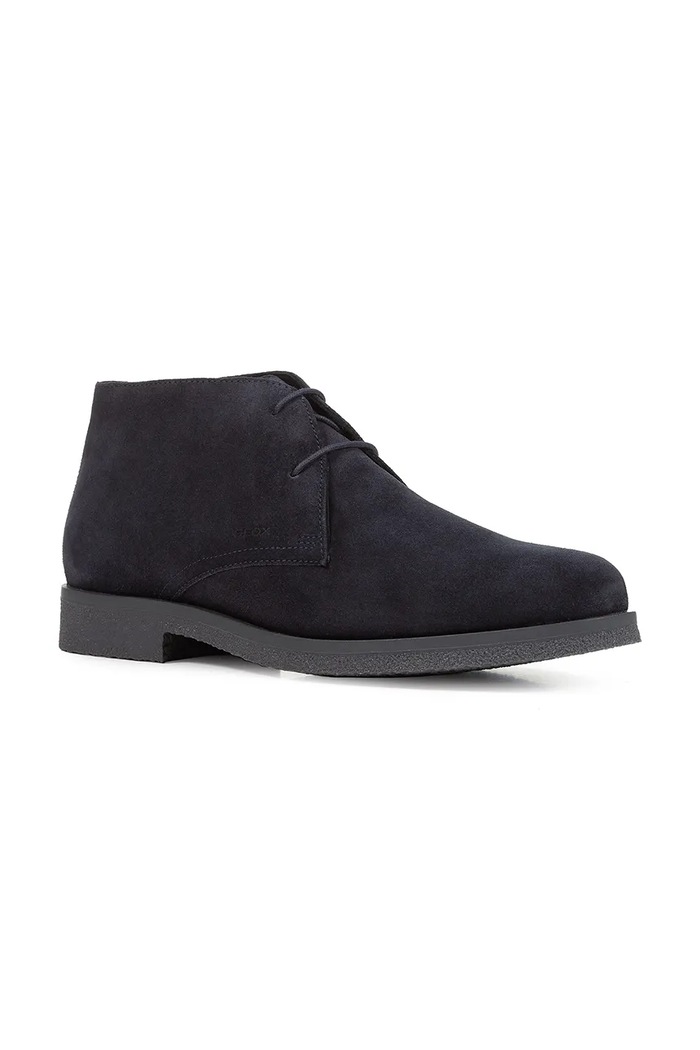 Geox velúr bokacsizma UOMO CLAUDIO U0458A.00022.C4002 sötétkék AW25
