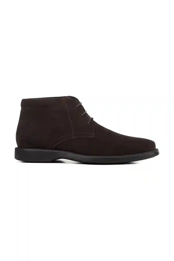 Semišové topánky Geox U BRAYDEN 2FIT ABX jemné zateplenie hnedá U54N1D.00022.C6009