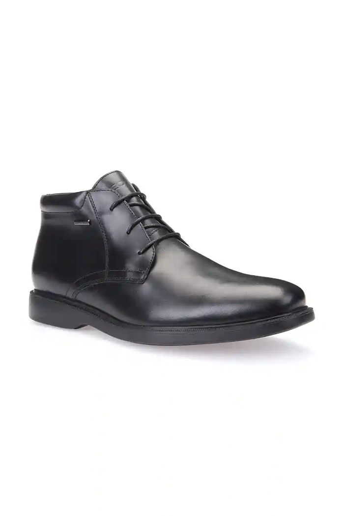 Kožená obuv Geox U BRAYDEN 2FIT ABX U54N1D.00043.C9999 čierna AW25