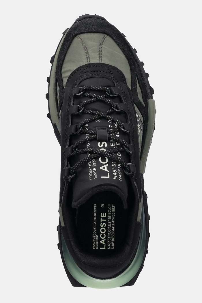 Sneakersy Elite Active Sneakers Night Lacoste 50SMA0080 zielony