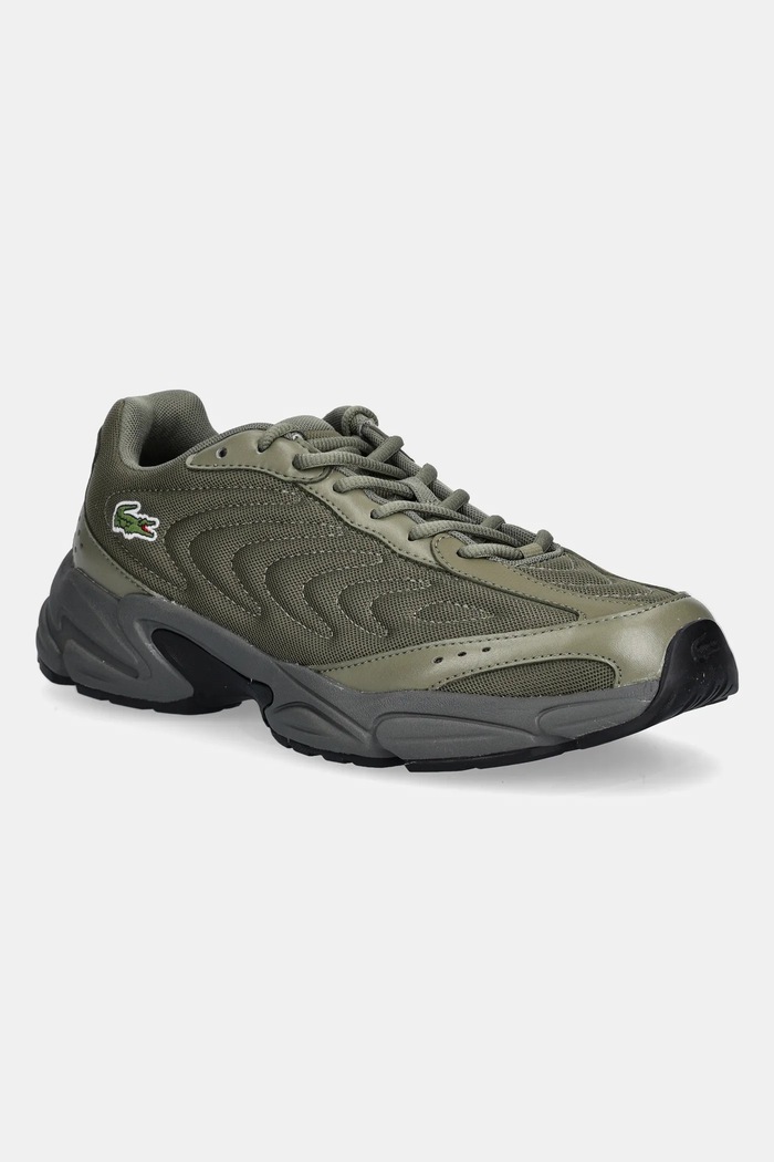 Sneakers Lacoste Storm 96 2K Lite Sneakers απομίμηση λείου δέρματος πράσινο 50SMA0176
