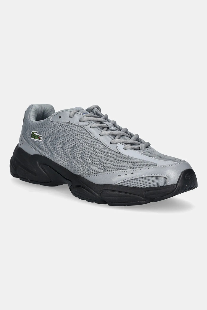 Tenisky Lacoste Storm 96 2K Lite Sneakers imitácia kože sivá 50SMA0176