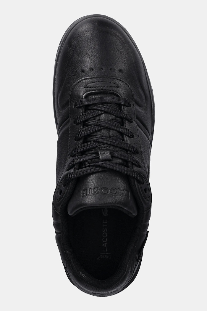 Kožené tenisky Lacoste T-Clip Shield Sneakers čierna 50SMA0192