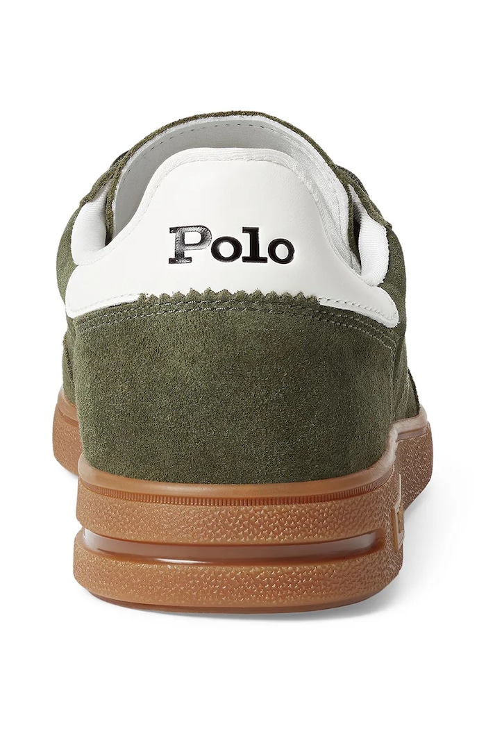 Обувки Кожени маратонки Polo Ralph Lauren Bedford Pp 809967889001.301 зелен