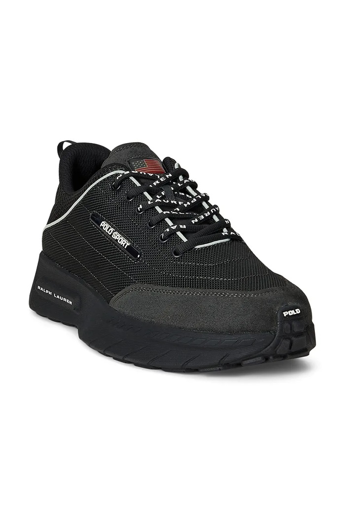 Topánky Polo Ralph Lauren Ps 250 809974016003.001 čierna AW25