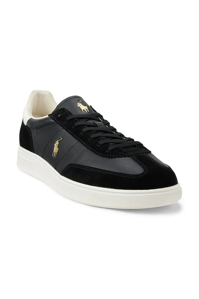 Polo Ralph Lauren sneakersy skórzane Bedford Pp 809978009001.001 czarny