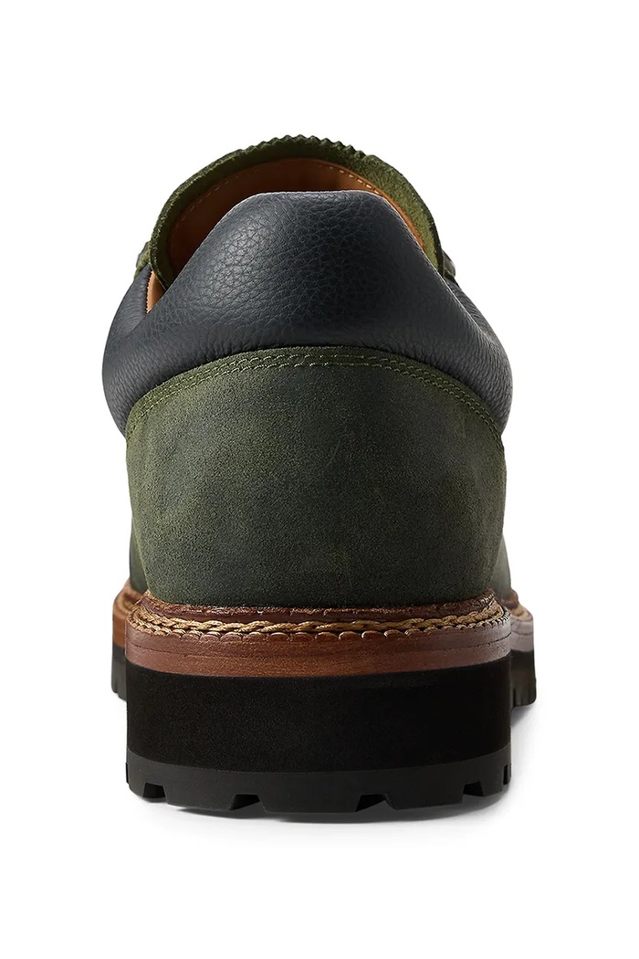 Încălțăminte Polo Ralph Lauren pantofi de piele întoarsă Polo Alp Low Boots 812974119003.300 verde