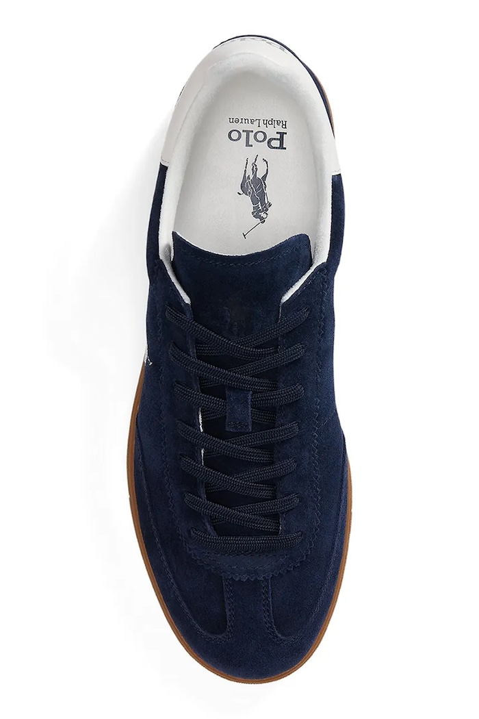 Semišové tenisky Polo Ralph Lauren Bedford Pp tmavomodrá 809978008001.410