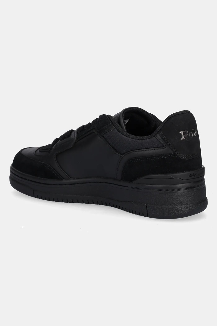 Încălțăminte Polo Ralph Lauren Sneakers din piele Opn Mster Pp 809P00810001.001 negru