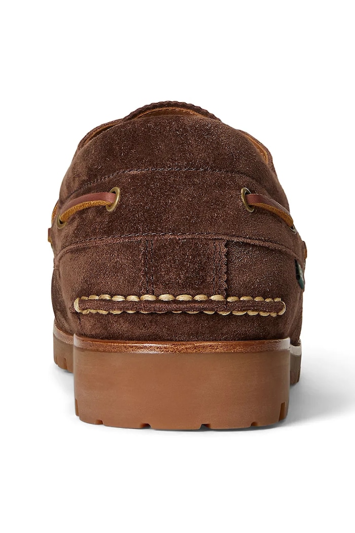 Încălțăminte Polo Ralph Lauren mocasini de piele Ranger Deck 812974979003.201 maro