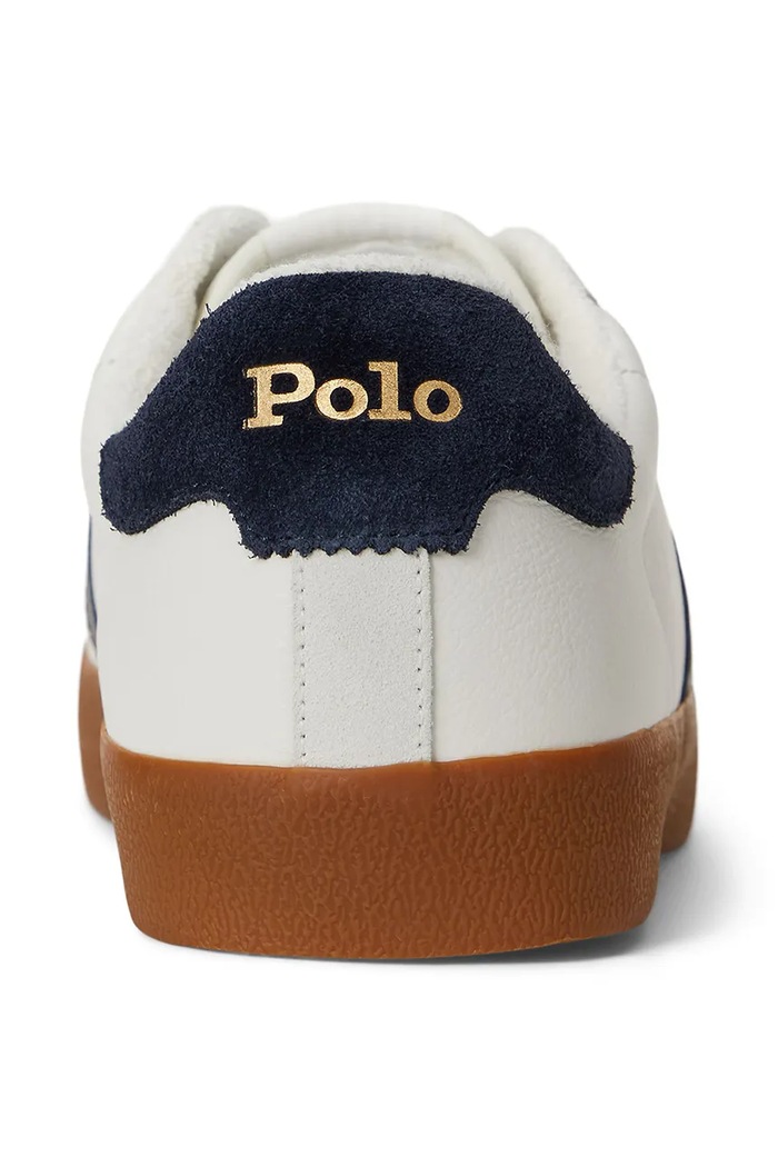 Cipők Polo Ralph Lauren bőr sportcipő Court Vlc Pp 816974111003.100 fehér