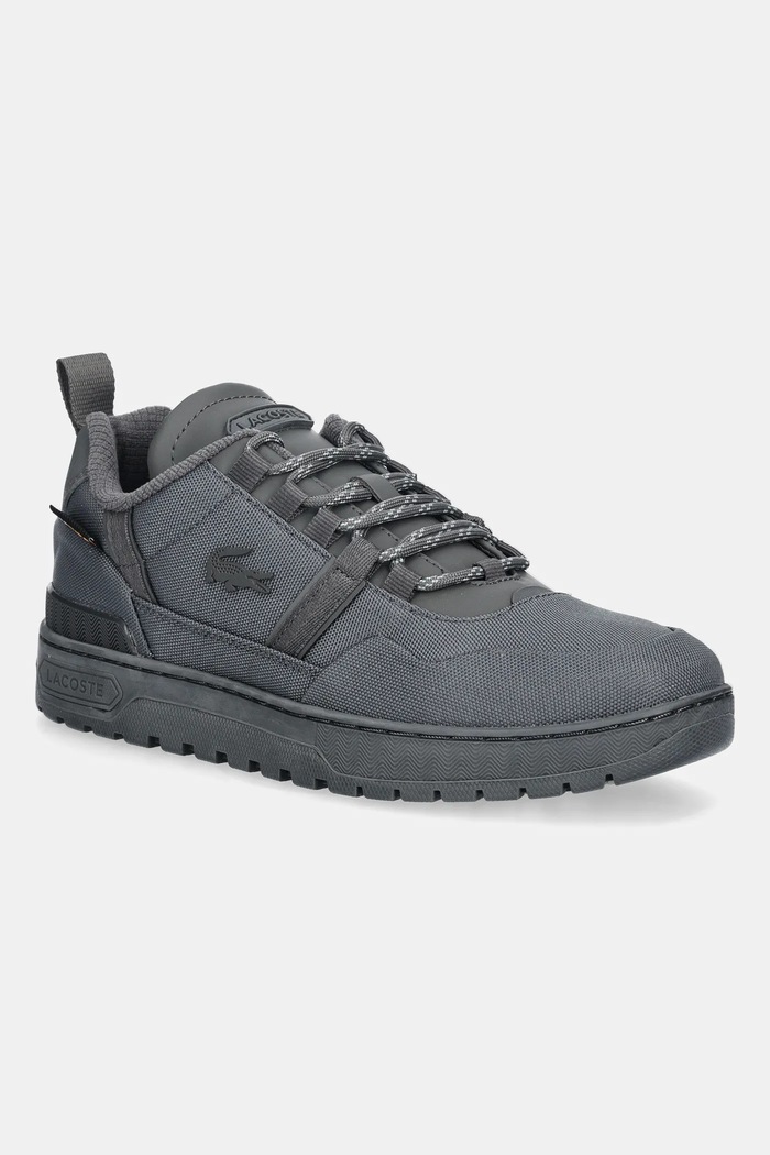 Superge Lacoste T-Clip Winter Sneakers Tekstil siva 50SMA0194