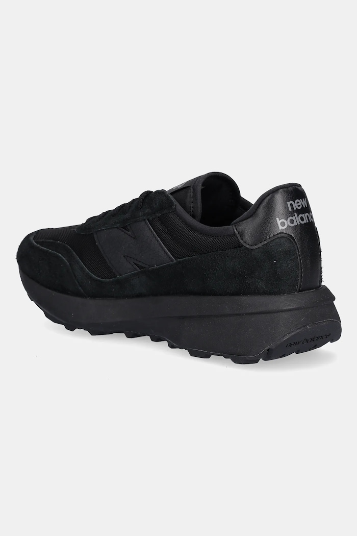 Obutev Superge iz semiša New Balance 370 U370AJ črna