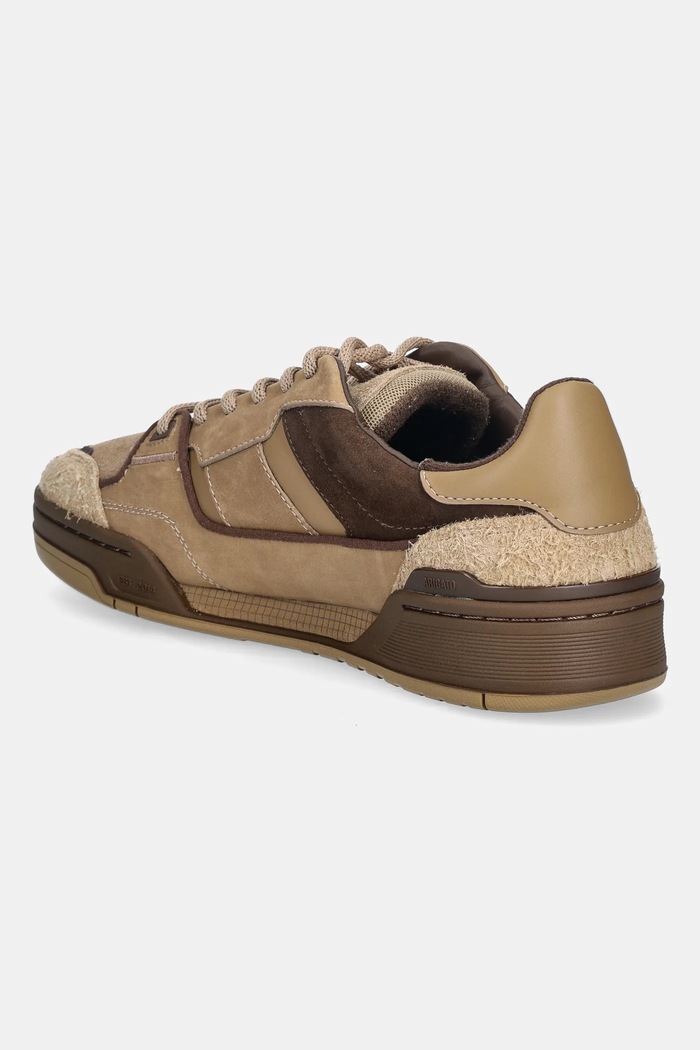 Obuwie AXEL ARIGATO sneakersy skórzane Clay F3239002 brązowy