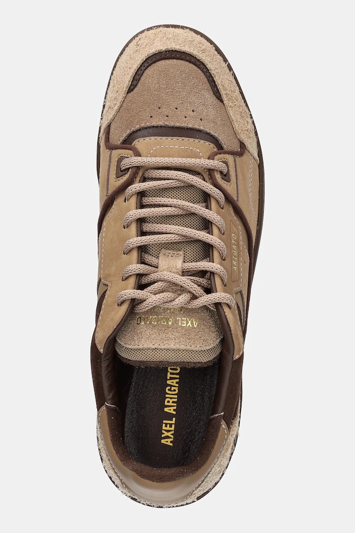 AXEL ARIGATO sneakersy skórzane Clay brązowy F3239002