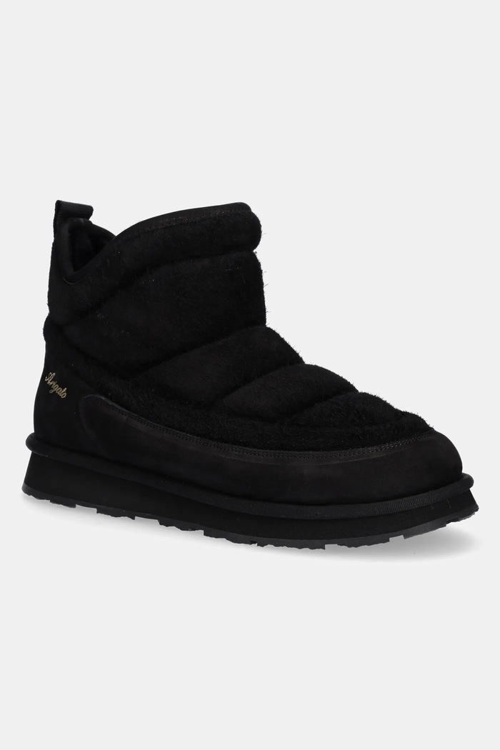 Μπότες χιονιού σουέτ Axel Arigato Pillow Boot μόνωση μαύρο F2559001