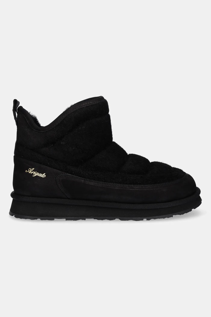 Μπότες χιονιού σουέτ Axel Arigato Pillow Boot F2559001 μαύρο AW25