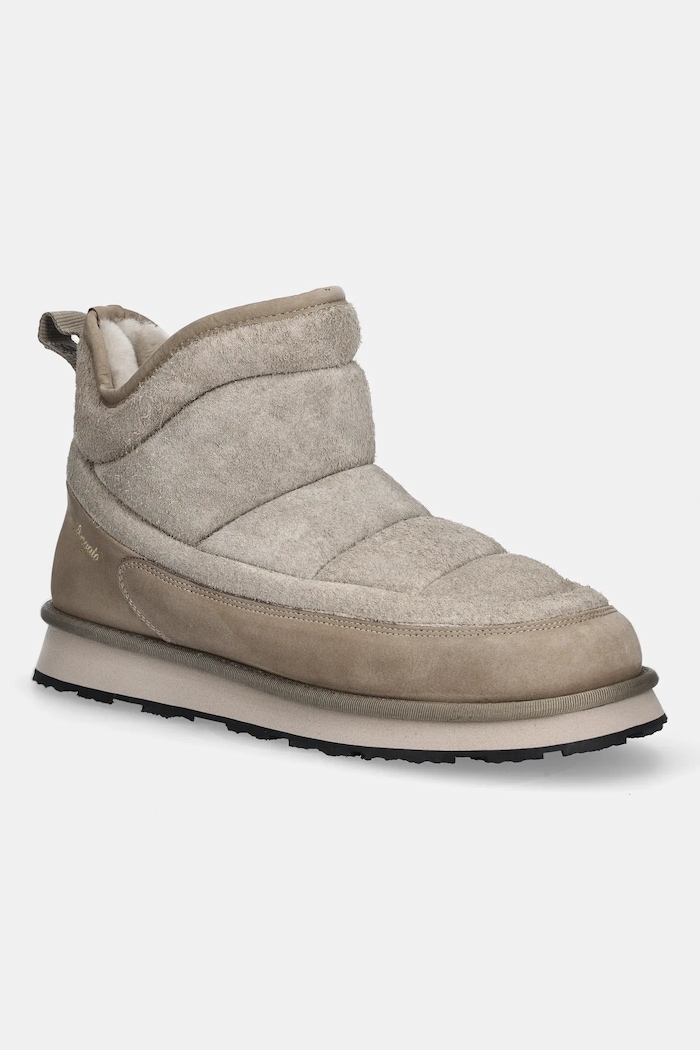 Μπότες χιονιού σουέτ Axel Arigato Pillow Boot μόνωση μπεζ F2559002