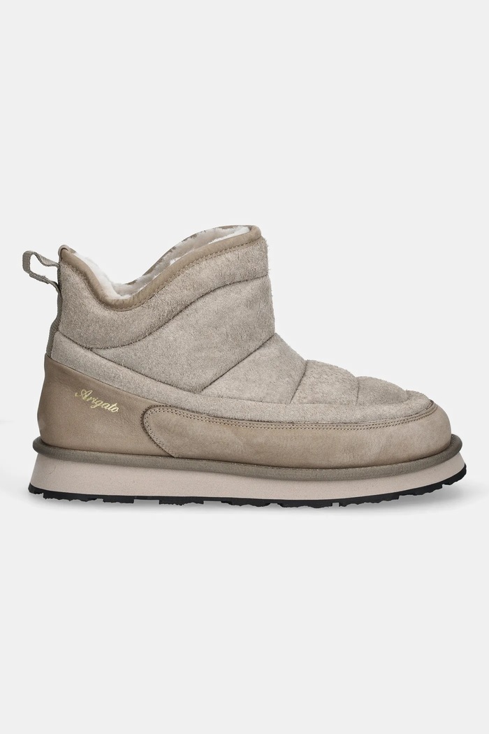 Μπότες χιονιού σουέτ Axel Arigato Pillow Boot F2559002 μπεζ AW25