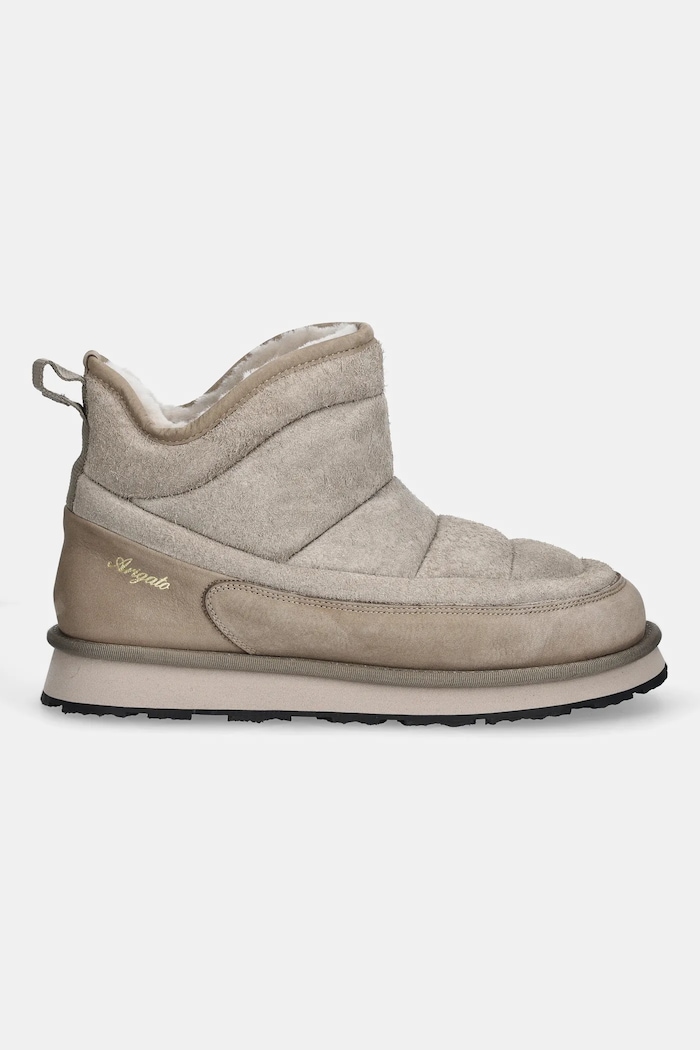 Μπότες χιονιού σουέτ Axel Arigato Pillow Boot F2559002 μπεζ AW25
