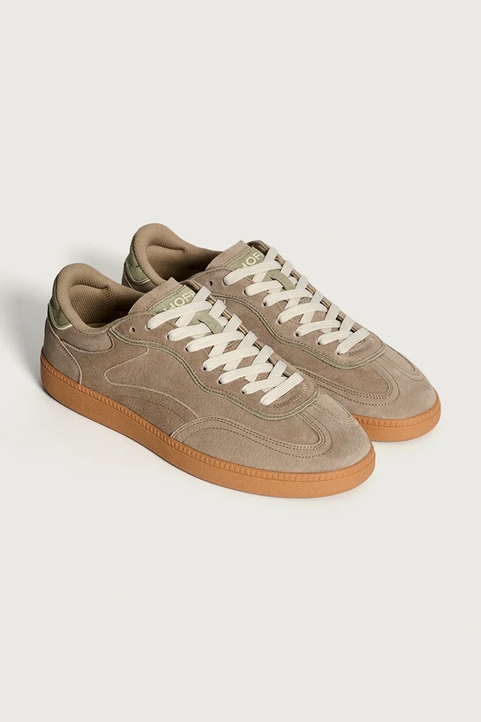 Hoff sneakersy zamszowe ALLEY TAUPE MAN 22562602 beżowy SS26