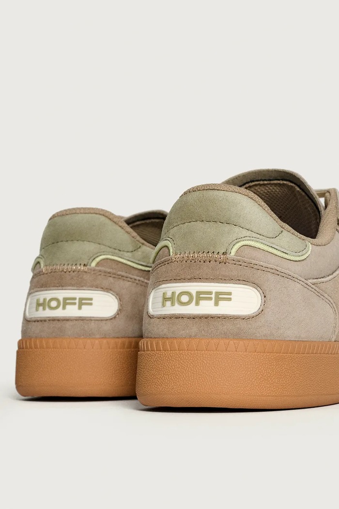 Obuwie Hoff sneakersy zamszowe ALLEY TAUPE MAN 22562602 beżowy
