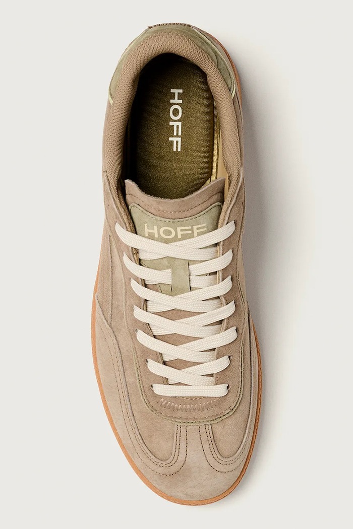 Hoff sneakersy zamszowe ALLEY TAUPE MAN 22562602