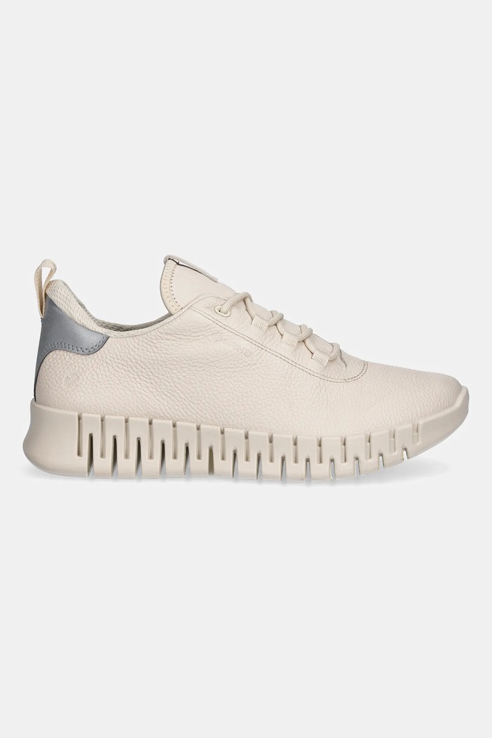 Ecco Kožené tenisky Ecco Gruuv Sneaker Lea Gtx 218233.01378 béžová AW25