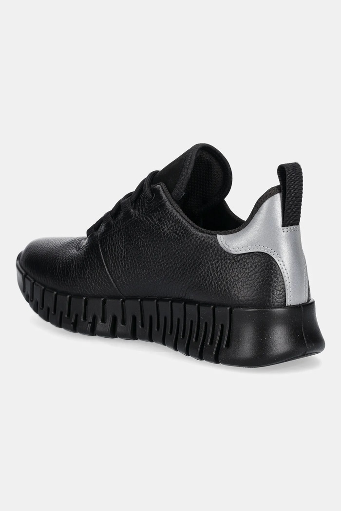 Boty Ecco Kožené tenisky Ecco Gruuv Sneaker Lea Gtx 218233.01001 černá