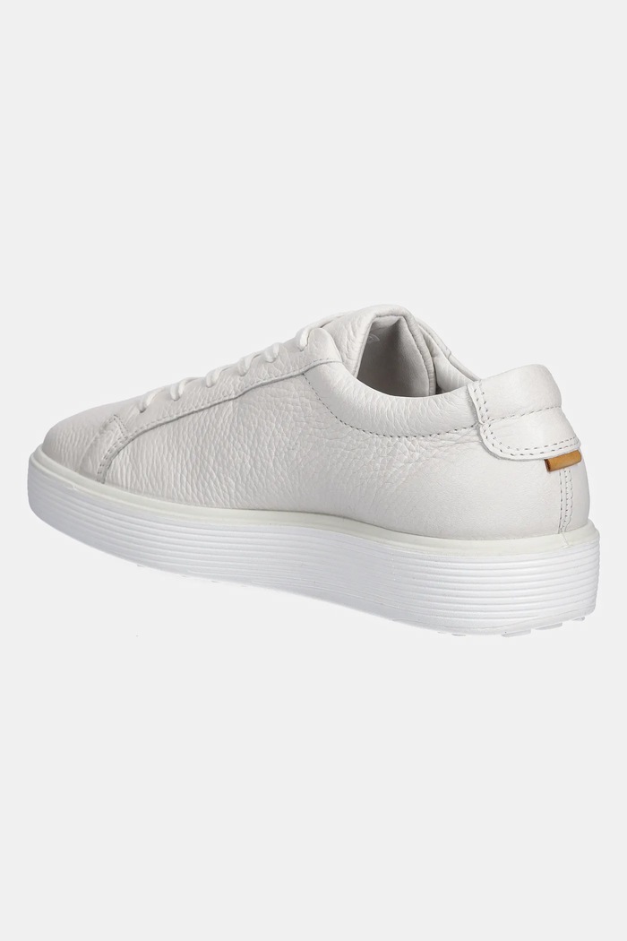 Boty Kožené tenisky Ecco Soft 60 W 219203.01007 bílá