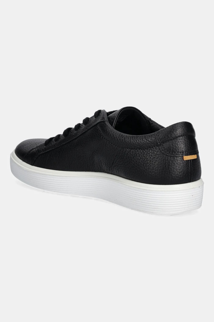 Cipők Ecco bőr sportcipő Soft 60 Lace 582404.01001 fekete