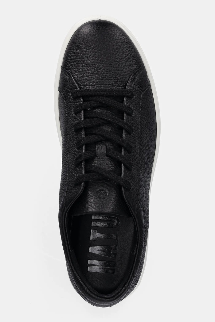 Ecco bőr sportcipő Soft 60 Lace fekete 582404.01001