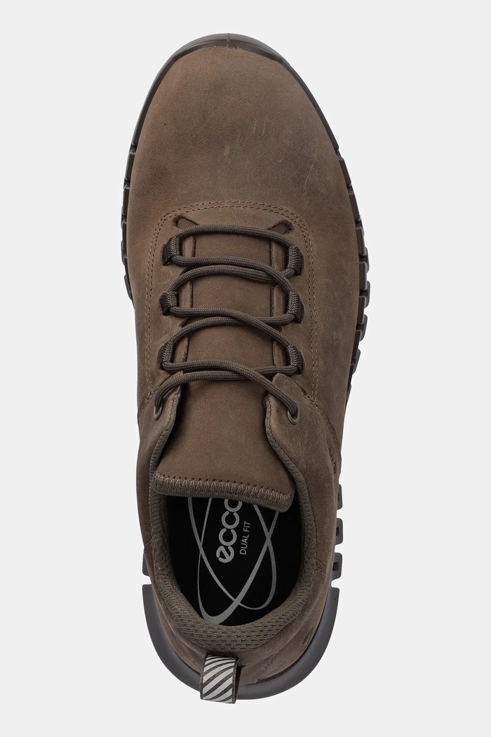 Ecco scarpe da ginnastica in nubuck Gruuv Sneaker Lea Gtx marrone 525224.02559