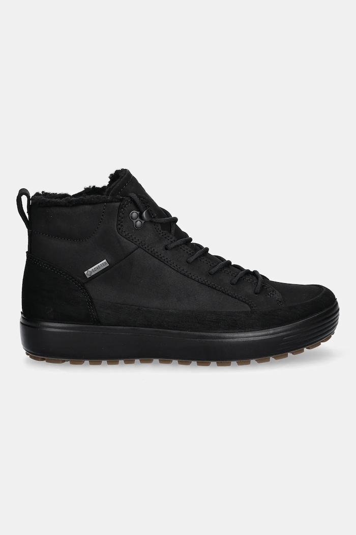Ecco Παπούτσια nubuck Ecco Soft 7 Tred High Boot 450444.51052 μαύρο AW25
