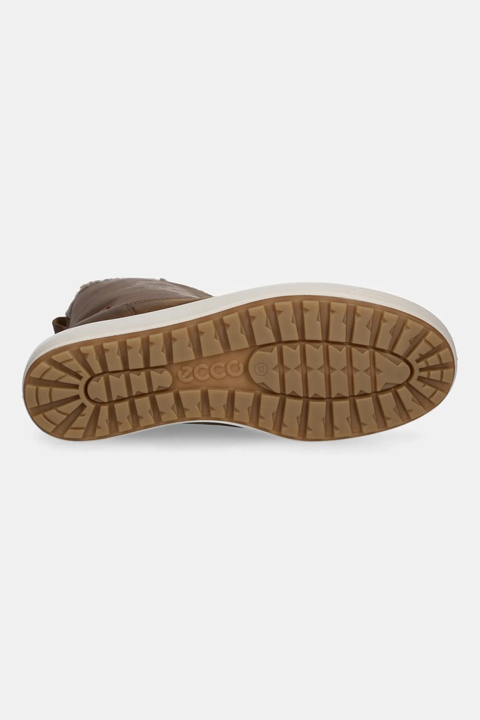 Čizme za snijeg od brušene kože Ecco Soft 7 Tred Warm 450753.02034 smeđa
