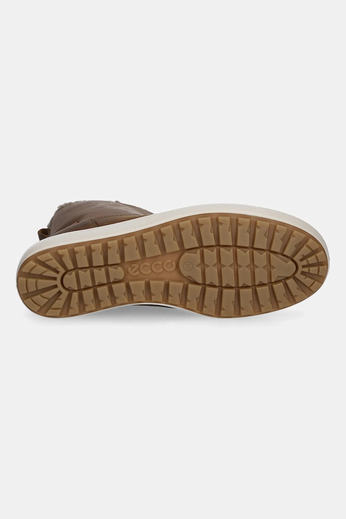 Čizme za snijeg od brušene kože Ecco Soft 7 Tred Warm 450753.02034 smeđa