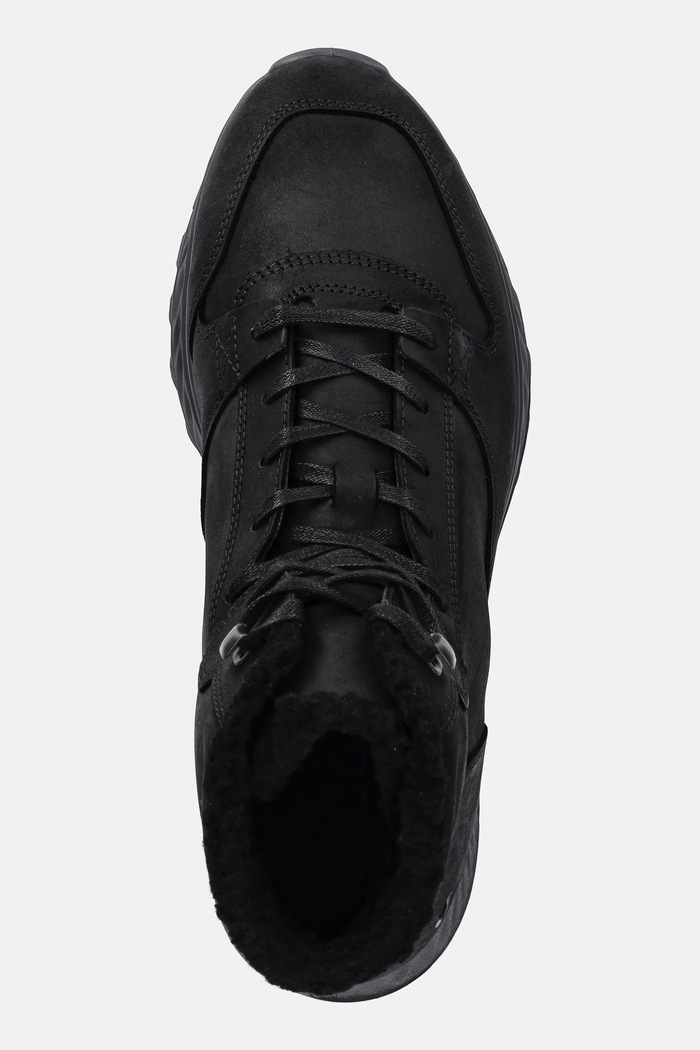 Ecco nubuk cipő Exostride Mid Warm fekete 835414.02001