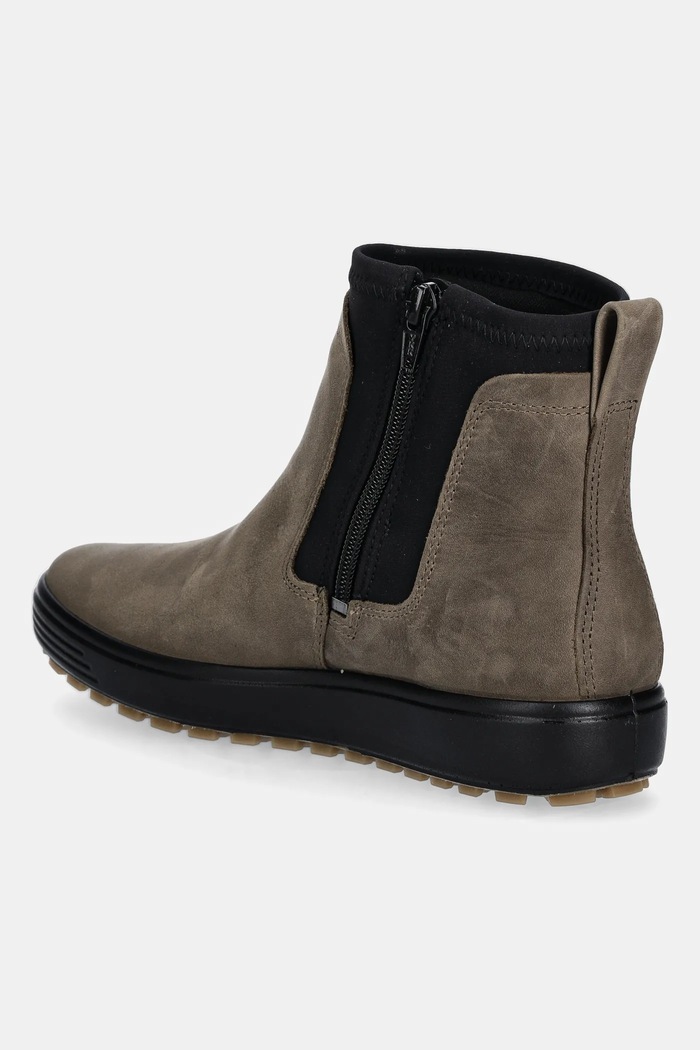 Boty Boty s gumou Ecco Soft 7 Tred Chelsea Gtx 450463.02559 zelená