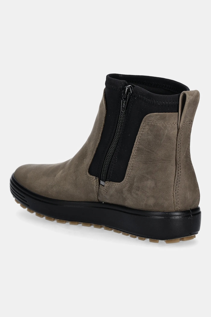 Boty Boty s gumou Ecco Soft 7 Tred Chelsea Gtx 450463.02559 zelená