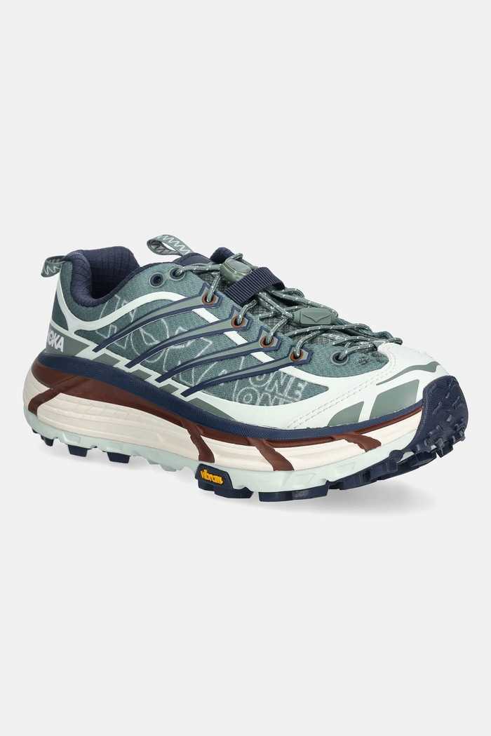 Sneakers Hoka Mafate Three2 Wordmark υφασμάτινο πράσινο 1175490