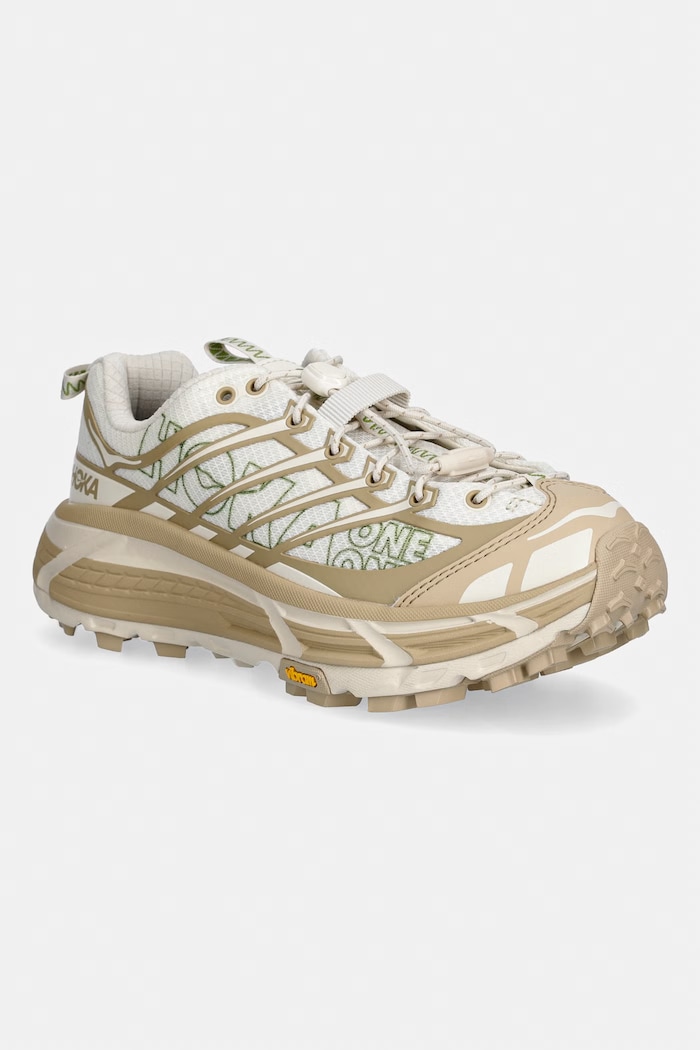 Hoka sneakersy Mafate Three2 Wordmark syntetyczny beżowy 1175490